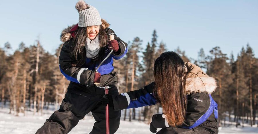 Rovaniemi: Ice Fishing Experience - Learning the local side of ice fishing