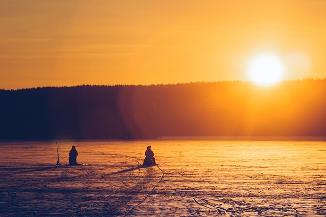 Rovaniemi: Ice Fishing from Private Lakefront Property & BBQ - What the four-hour schedule means for you