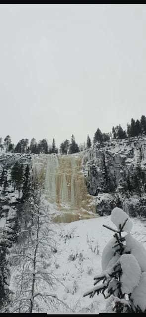 Rovaniemi: Korouoma Frozen Waterfalls Hike & Hot BBQ Lunch - Leaving Rovaniemi for the canyon