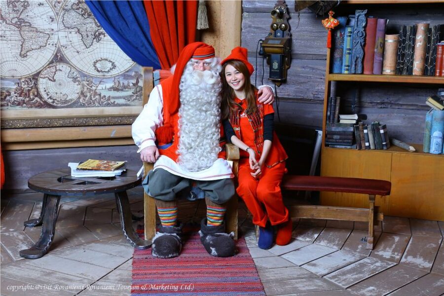 Rovaniemi: Meet Santa Claus, Reindeer Sleigh Ride & Huskies - The 500-meter husky sleigh ride