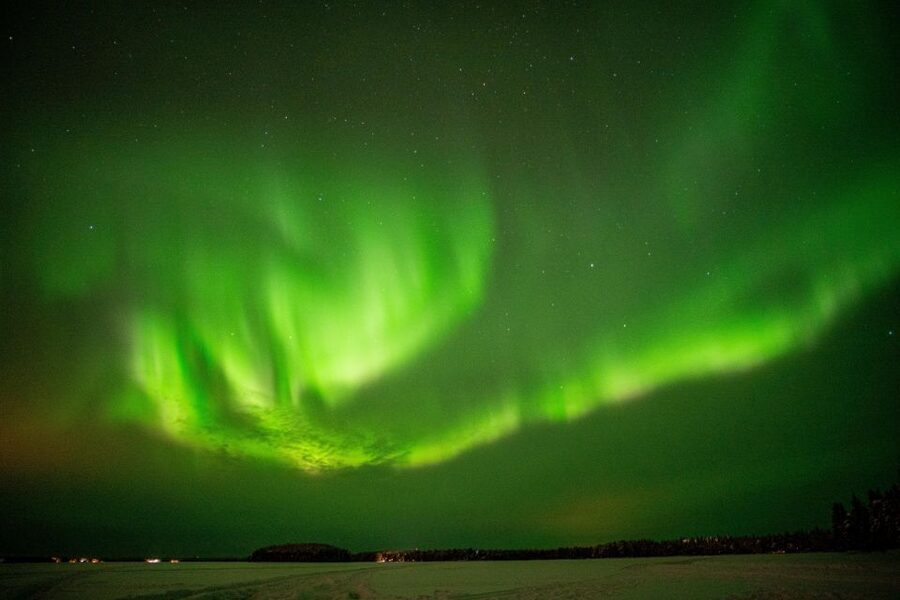 Rovaniemi: Night Sky lappish Barbecue - Leaving Rovaniemi for a darker sky