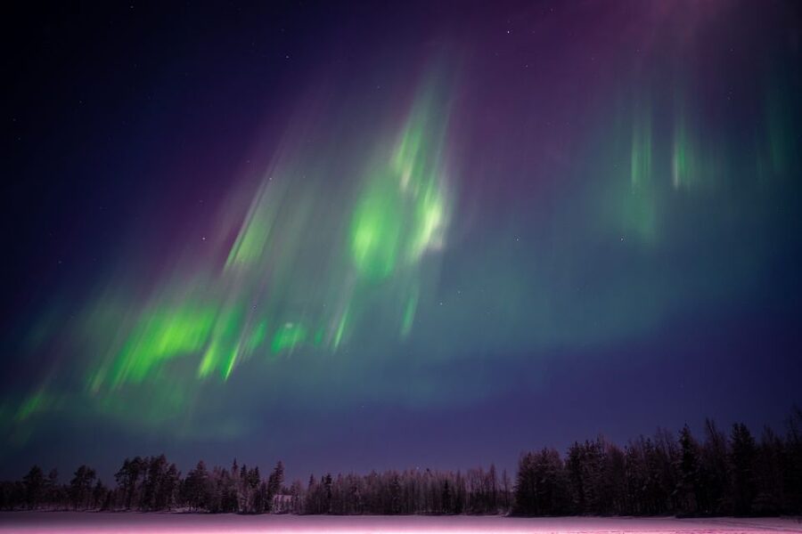 Rovaniemi: Night Sky lappish Barbecue - What the aurora might look like