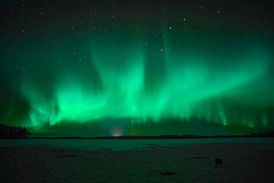 Rovaniemi: Night Sky lappish Barbecue - Clothing matters more than you may think