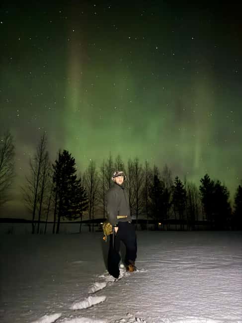 Rovaniemi:Northern Lights Hunt in Lapland Wilderness - The cold-weather reality