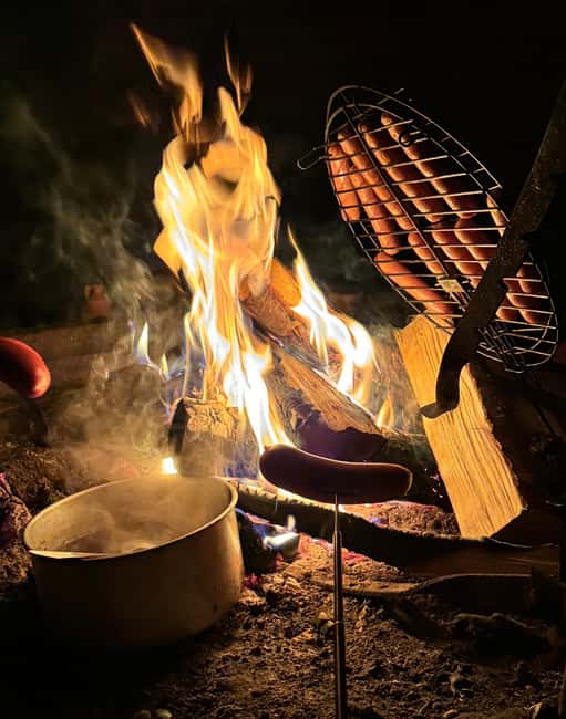 Rovaniemi:Northern Lights Hunt in Lapland Wilderness - A small group makes the waiting easier