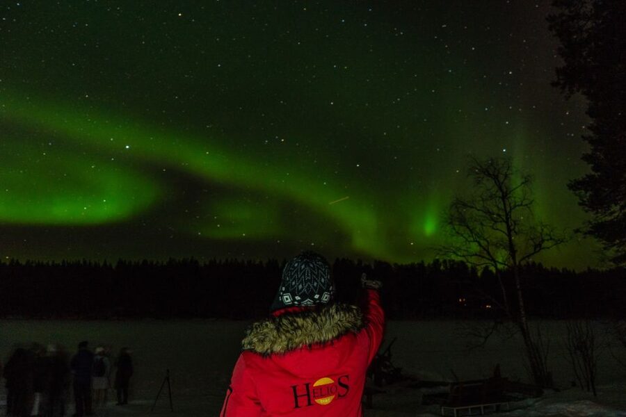 Rovaniemi: Northern Lights Hunting in Lappish old cottage - The old cottage and the indoor plan