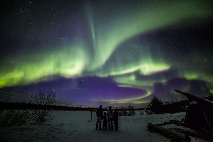 Rovaniemi: Northern Lights Sledge Ride - Getting fitted with winter clothing and safety gear