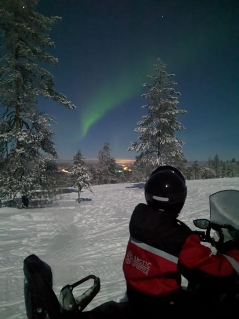 Rovaniemi: Northern Lights Snowmobile Safari with Campfire - Key points at a glance
