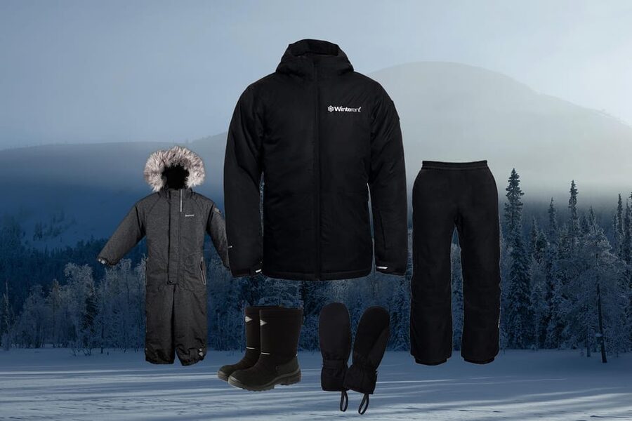 Rovaniemi: Rent Winter Clothing Sets - What the adult set includes
