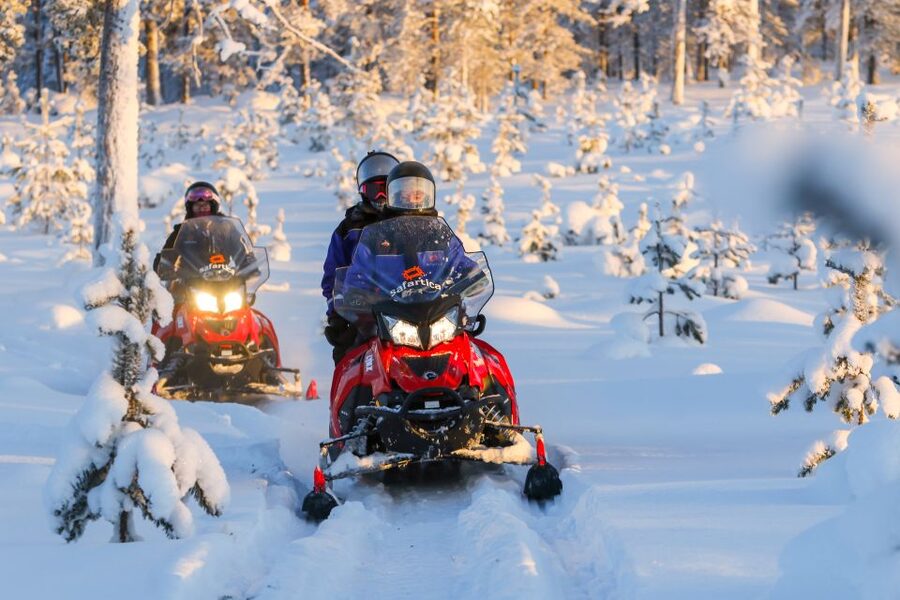 Rovaniemi: Santa’s Village & Snowmobiling to Reindeer Farm - Guides make a packed day easier