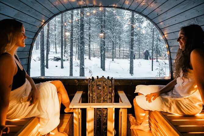 Rovaniemi Sauna World with a Hot Tub, Jacuzzi and Cold Pool - How busy might it feel?