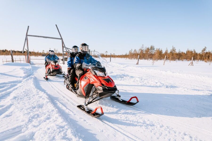 Rovaniemi: Snowmobile Safari into the Arctic Circle Forest - The safety briefing makes first-time riding easier