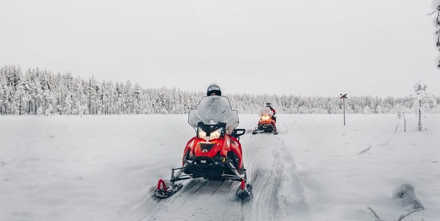 Rovaniemi: Snowmobile Safari into the Wilderness - From Rovaniemi to Apukka Resort