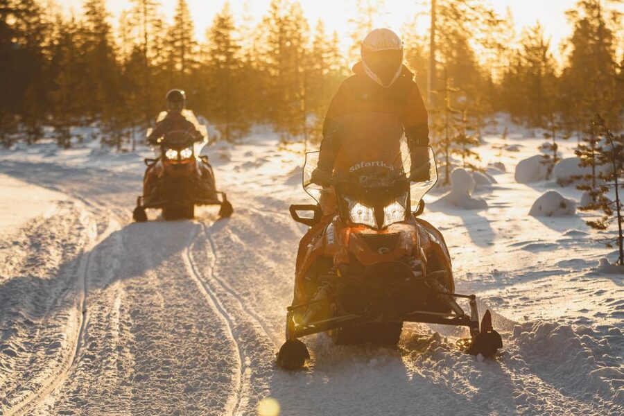 Rovaniemi: Snowmobile Safari to Arctic Snow Hotel - The ride back to Rovaniemi