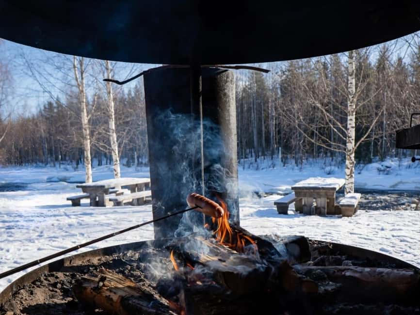Rovaniemi: Snowshoe Adventure at Vikaköngäs & Barbeque - Booking flexibility and timing