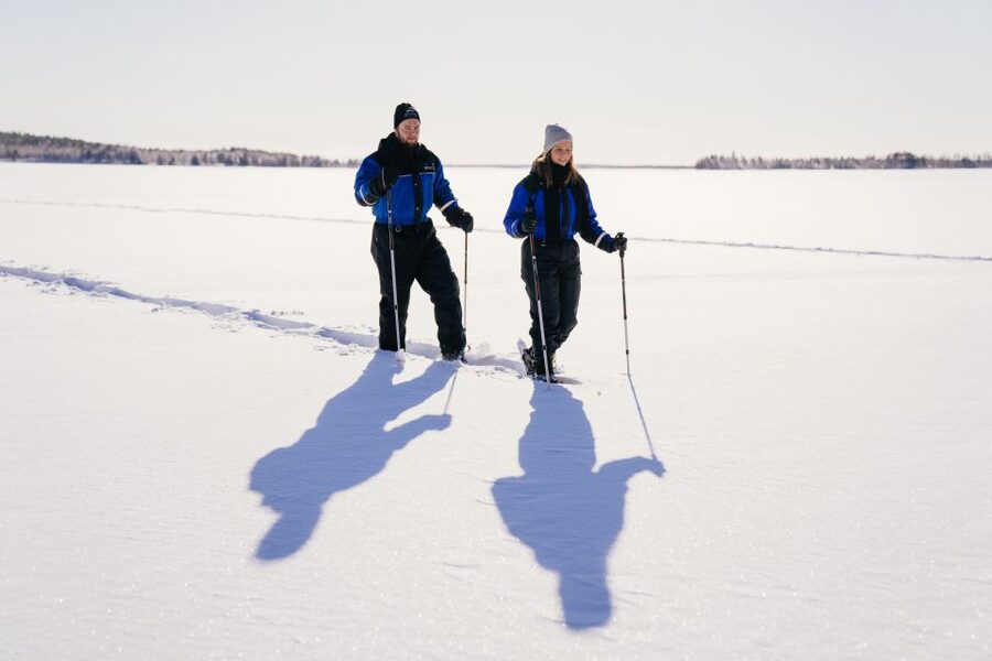 Rovaniemi: Snowshoe Walk to The Arctic Nature - Walking into the Arctic woods near Apukka