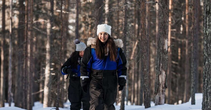Rovaniemi: Winter Wilderness Snowshoeing Trip - Transport, equipment, and group size