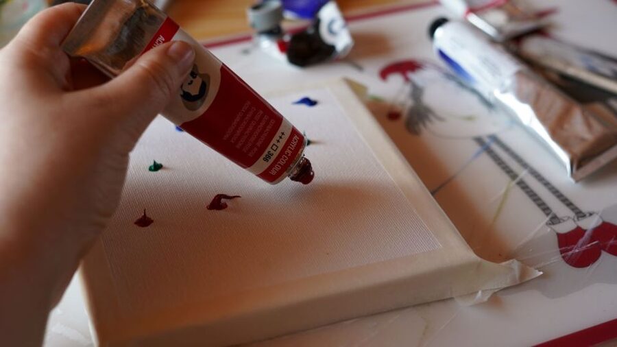 Rovaniemi: Workshop - Aurora painting - Elena’s step-by-step painting lesson