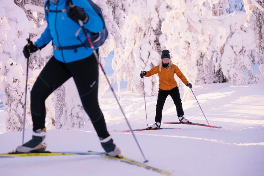 Ruka: Cross-country skiing - Why this Ruka ski lesson is useful for beginners