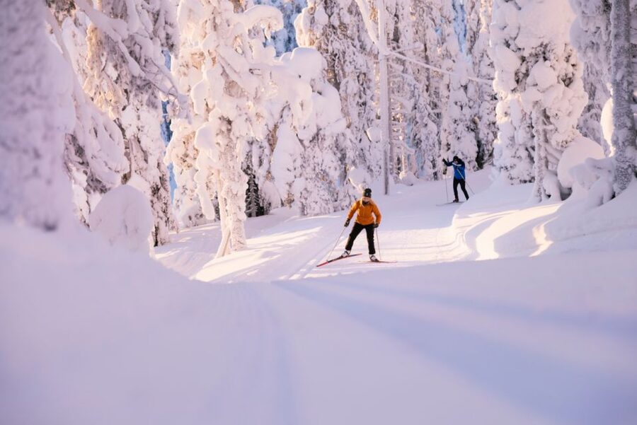 Ruka: Cross-country skiing - Languages, flexibility, and cancellations
