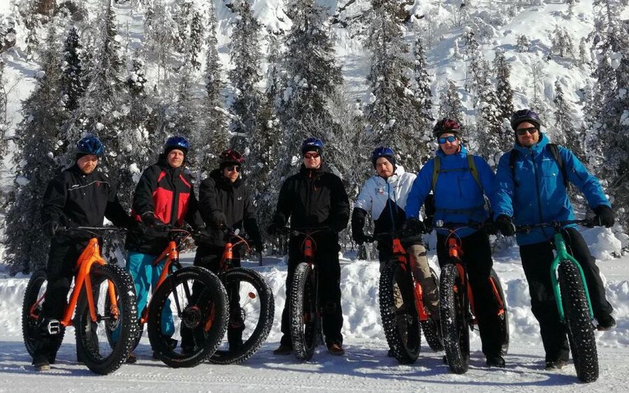 Ruka: Guided fatbike safari - The 4 to 5 kilometer route and what it means