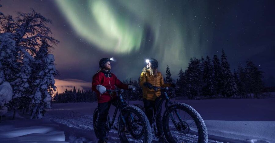 Ruka: Guided fatbike safari - Clothing matters more than the price suggests