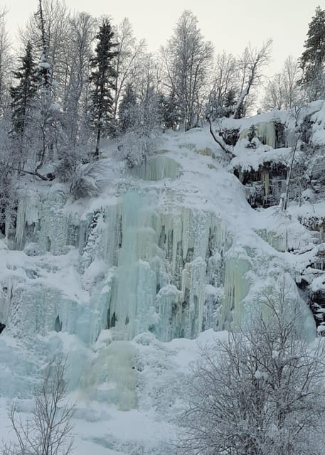 Ruka: Korouoma Canyon Finland - Korouma Waterfalls - Who will enjoy this outing most