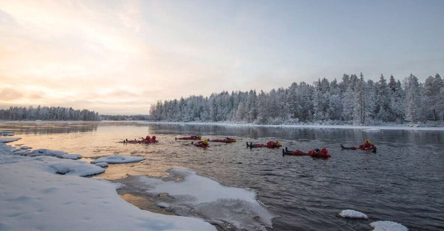Ruka: River Floating - Walking into the river is the memorable moment