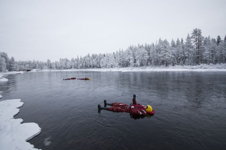 Ruka: River Floating - The 45-minute safety briefing comes first