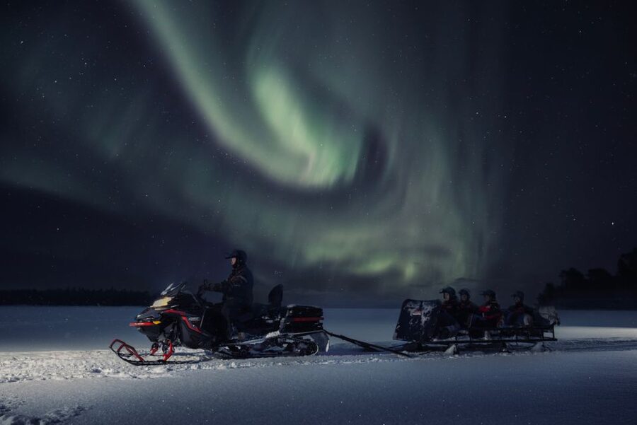 Ruka: Starlight sledging to search for Northern Lights - Key points to know before booking