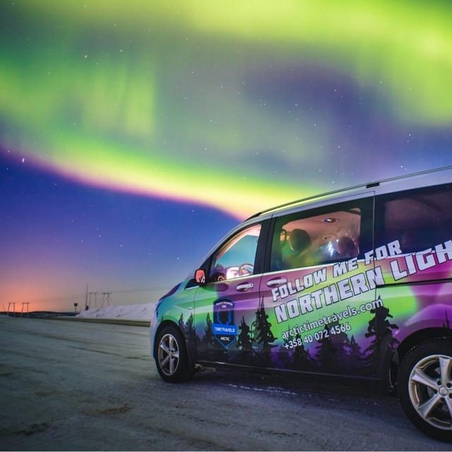 Saariselkä: Aurora Hunting Photography Tour - The first stop: getting out under the dark sky