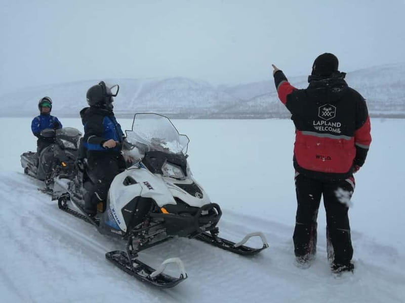 Saariselka: Snowmobile Safari on Tundra with BBQ - What driving a Lynx snowmobile feels like