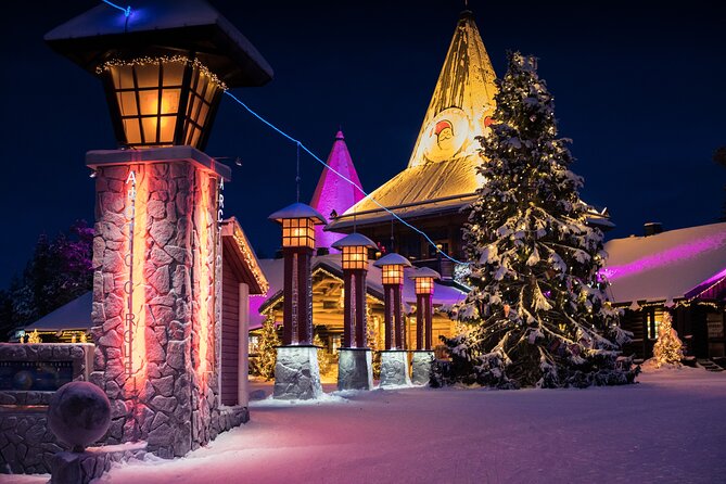 Santa Claus Village Guided Tour & Arctic Animals Adventure - The 500m reindeer sleigh ride