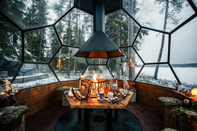 Santa Village Tour+Lapland Cuisine In Glass Igloo+Snow Scooters - Santa Claus Village and the Arctic Circle crossing