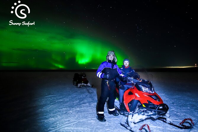 Searching Aurora with Snowmobile - Children, comfort, and physical demands