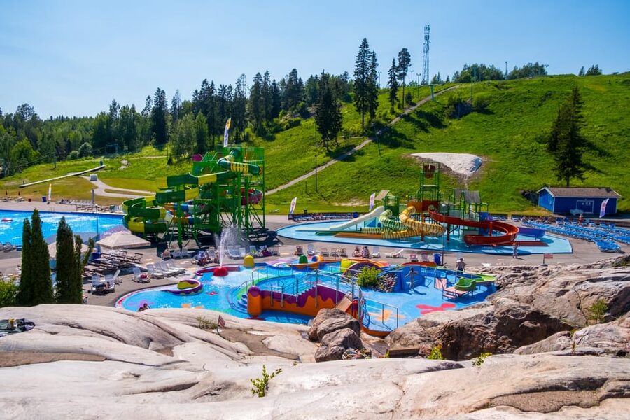 Serena Water Park Day Ticket - Tropical warmth beside Finnish snow
