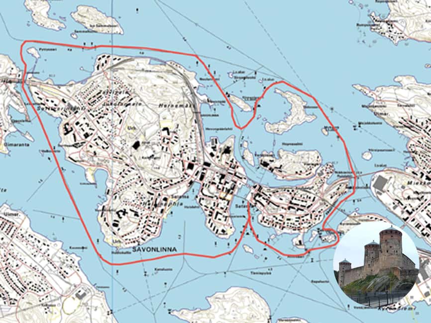 SIGHTSEEING CRUISE AROUND SAVONLINNA - Bridges, Laitaatsalmi, and working Savonlinna