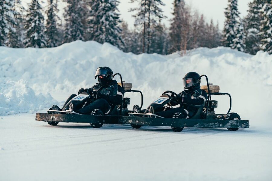 Sirkka: Levi Ice-Karting Experience with Optional Transfer - The first 15-minute session: learning to slide