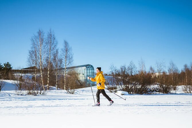 Small-Group Lapland Cross Country Ski - Getting ready with winter clothing and skis