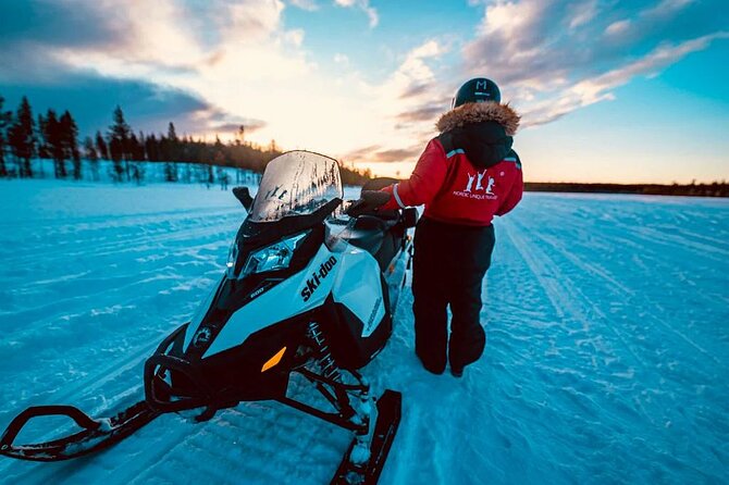 Snowmobile and Ice Fishing Experience - A Half-Day of Arctic Skills and Speed
