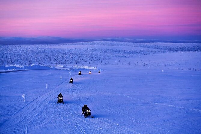 Snowmobile and Ice Fishing Experience - The Group Size Question