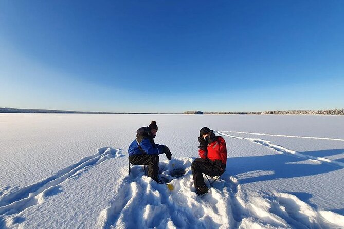 Snowmobile and Ice Fishing Experience - Getting Dressed for the Frozen North