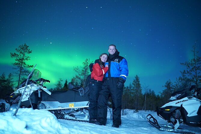 Snowmobile Photography Trip to the Aurora - Leaving Rovaniemi for a darker sky