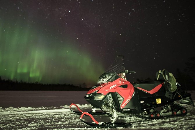 Snowmobile Safari to Search for the Northern Lights - The real question: will the Northern Lights appear?