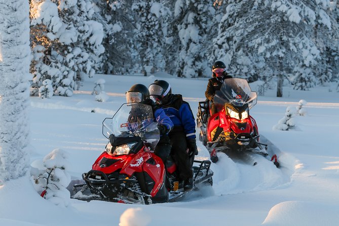 Snowmobiling Quick Spin - 2 h snowmobile experience in Rovaniemi - Children, families, and the sledge ride