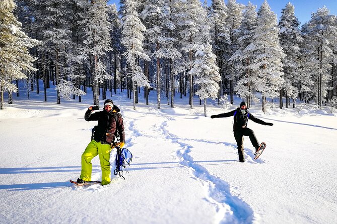 Snowshoe Trip in the Wilderness - Sausages, coffee, and a warm pause