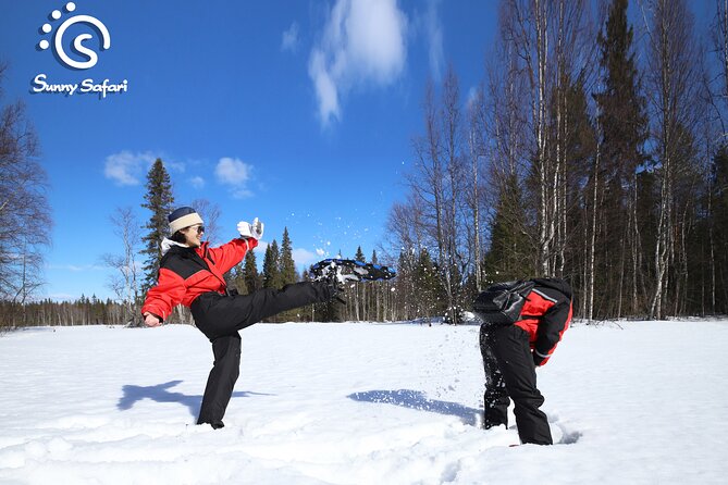 Snowshoeing in Lapland Wilderness - The snowshoe walk is short, but the setting matters