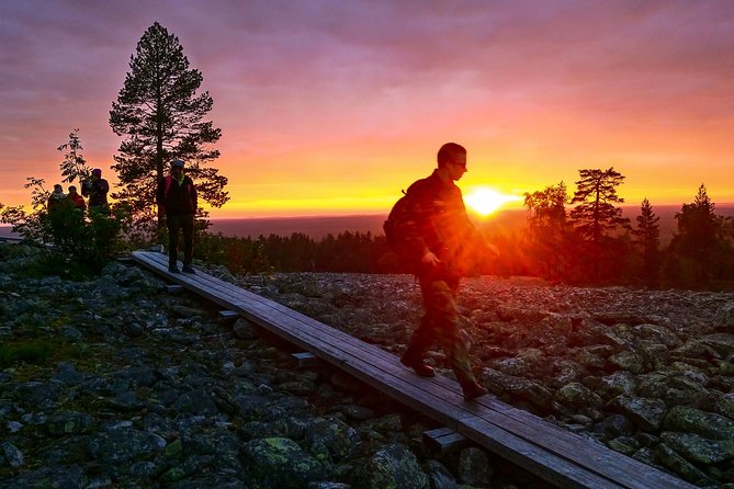 Sunset at the Arctic Circle - Who will enjoy this evening most