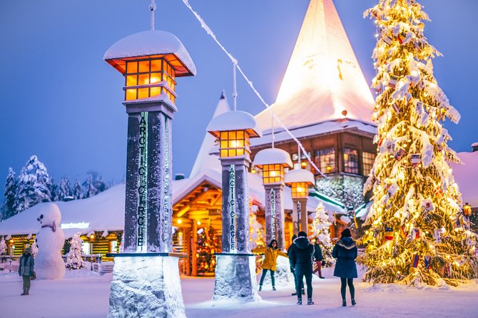 Trip to Arctic Circle, Santa Claus Village and Santas Reindeer - Crossing the Arctic Circle and collecting your certificate
