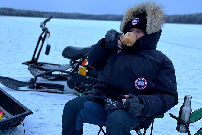 VIP Ice Fishing "ICEBREAKER" Lunch in Glass Igloo - Booking advice for the best experience